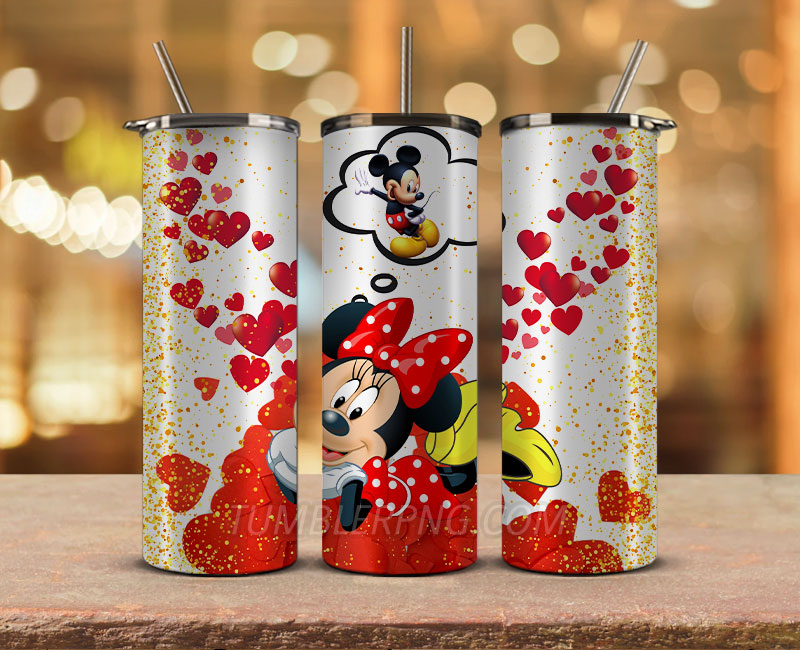 Valentine Tumbler PNG, Valentines Day Tumbler Wrap PNG , Valentine Tumbler 35
