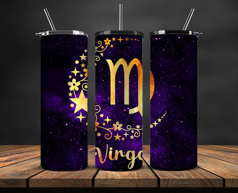Zodiac Skinny Tumbler , Zodiac Tumbler Wrap Template 35