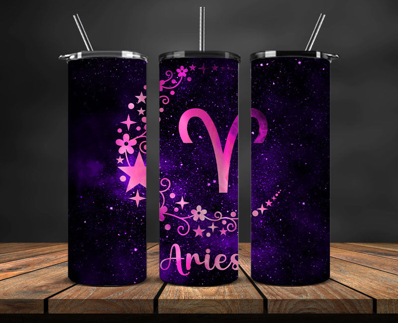 Zodiac Skinny Tumbler , Zodiac Tumbler Wrap Template 36