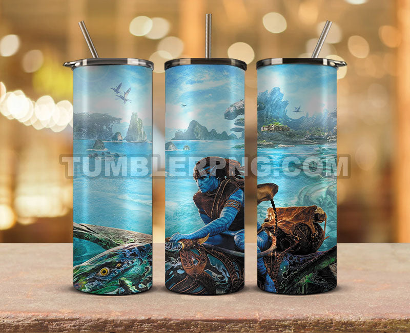 Avatar Tumbler Wrap,Avatar 20oz Tumbler Movies, Skinny Tumbler 20oz, Avatar 2 Png,The Way of Water Png, Trending Tumbler Wrap 37