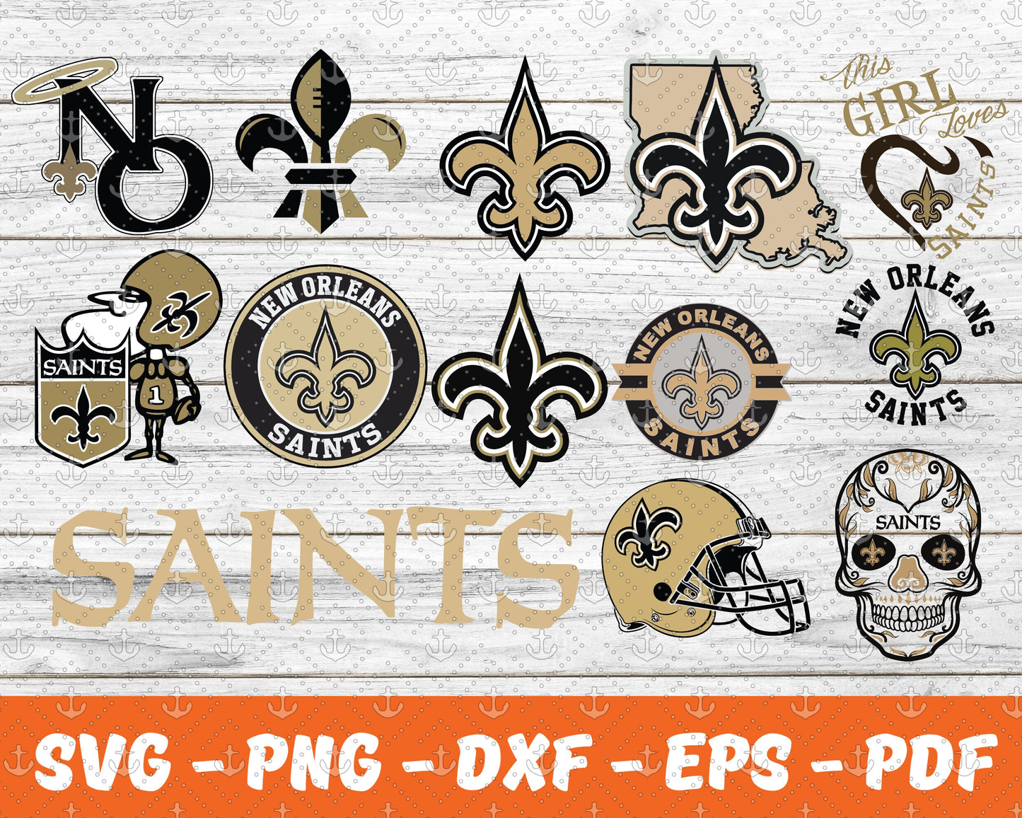 New Orleans Saints Svg ,Sport Svg , Bundle N C C A Svg 38