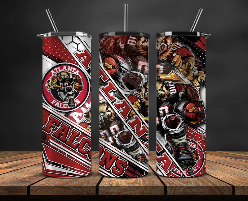 Falcons Football Tumbler 20oz, Football Tumbler 20oz ,Sport Tumbler 20oz LUD- 03