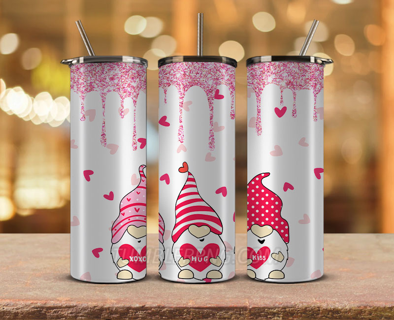Valentine Tumbler PNG, Valentines Day Tumbler Wrap PNG , Valentine Tumbler 40