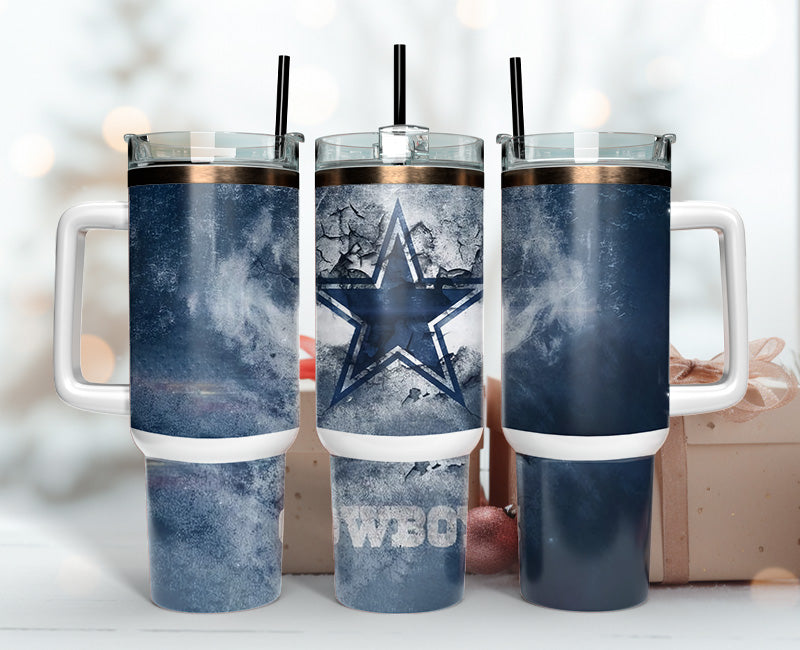 Dallas Cowboys Tumbler 40oz Png, 40oz Tumbler Skinny 41