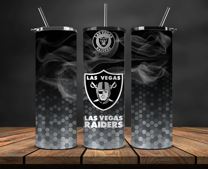 Las Vegas Raiders Tumbler 20oz , Football Tumbler 20oz LUS-, Nfl Smoke Tumbler 20oz LUS-41