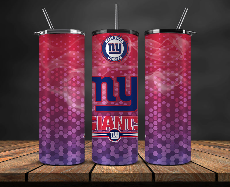 NY Giants Tumbler 20oz , Football Tumbler 20oz LUS-, Nfl Smoke Tumbler 20oz LUS-42