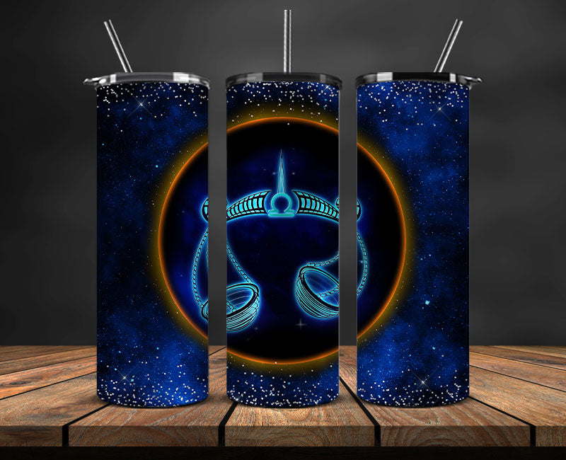 Zodiac Skinny Tumbler , Zodiac Tumbler Wrap Template 43