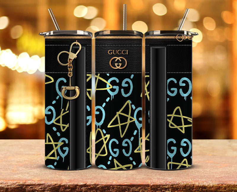 Gucci Tumbler Wrap, Gucci Tumbler Png, Gucci Logo,Luxury Logo Brand 43