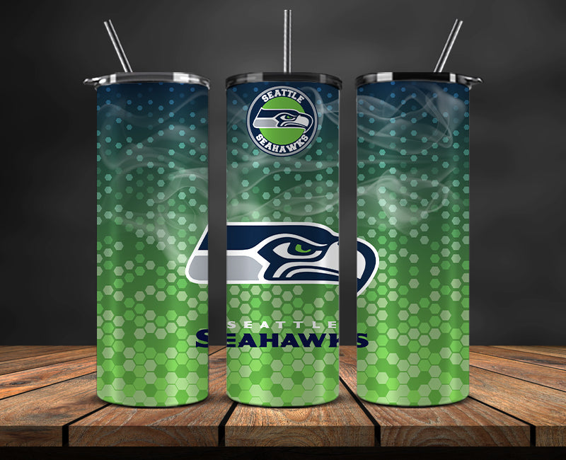 Seahawks Tumbler 20oz , Football Tumbler 20oz LUS-, Nfl Smoke Tumbler 20oz LUS-44