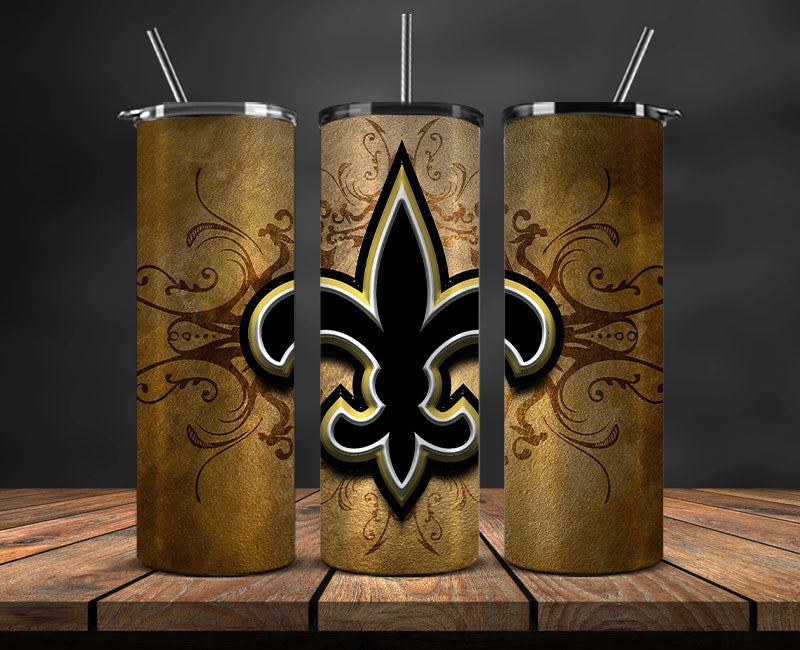 Team Saints Logo Tumbler 20oz ,NFL Football 20oz LUG- 45