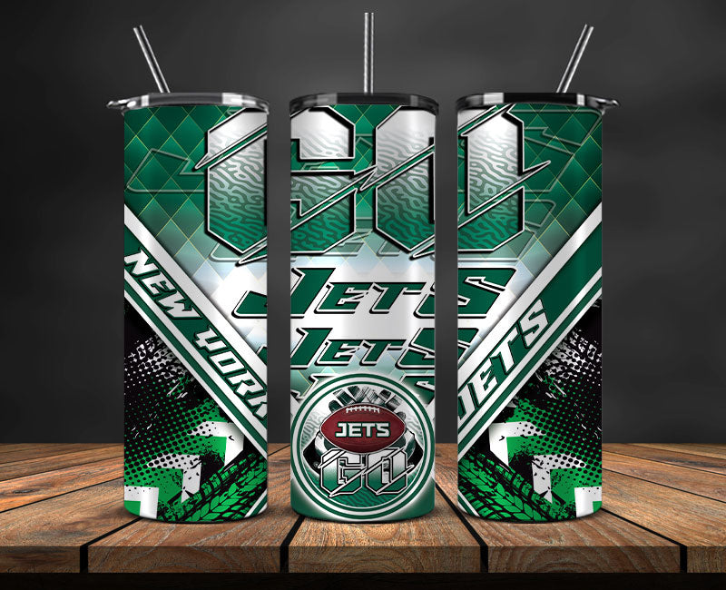NY Jets Football Tumbler 20oz , Football Tumbler 20oz ,Sport Tumbler 20oz LUD- 46