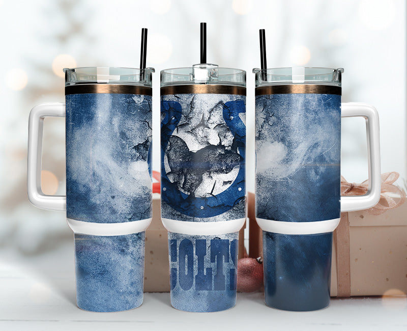 Indianapolis Colts Tumbler 40oz Png, 40oz Tumbler Skinny 46