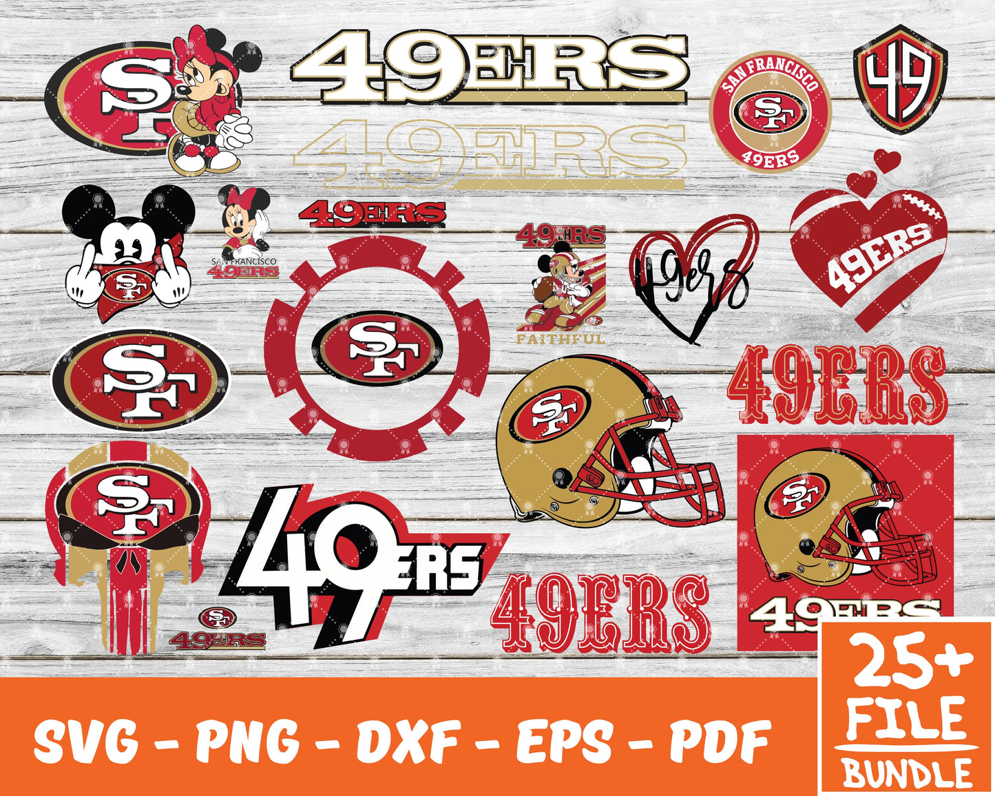San Francisco 49ers Svg , Football Team Svg 46