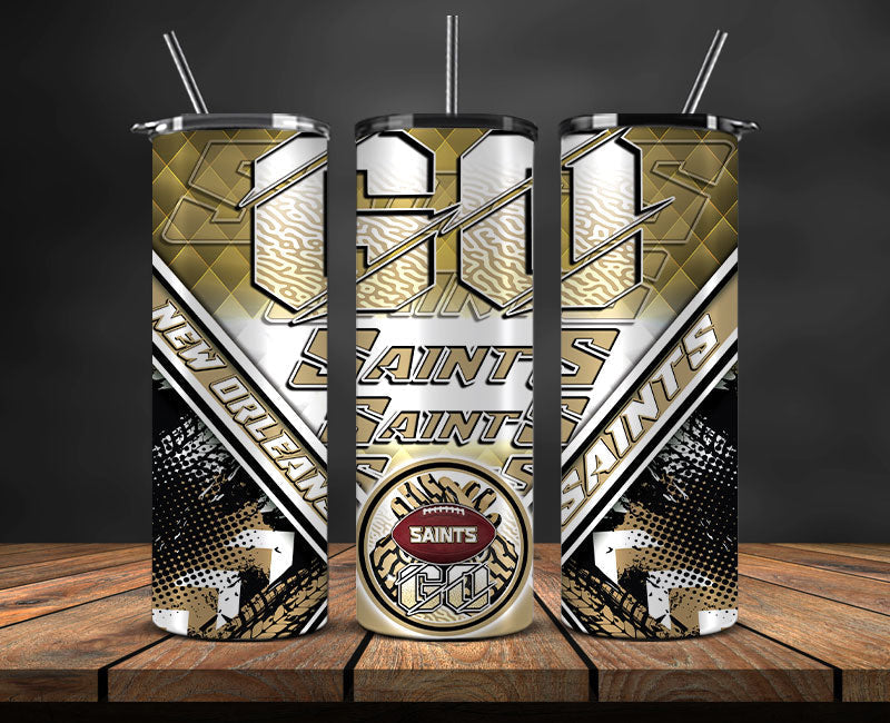 Saints Football Tumbler 20oz , Football Tumbler 20oz ,Sport Tumbler 20oz LUD- 48