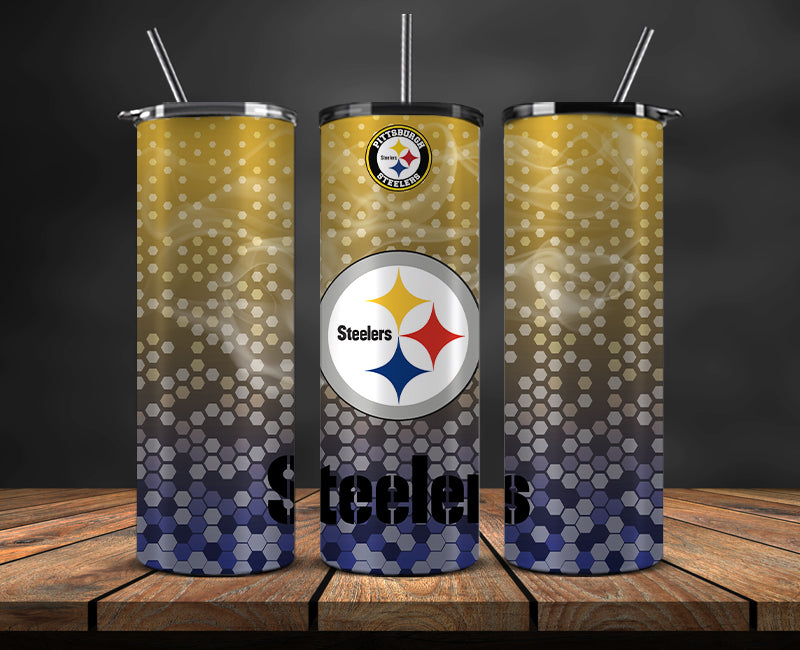 Steelers Tumbler 20oz , Football Tumbler 20oz LUS-, Nfl Smoke Tumbler 20oz LUS-48
