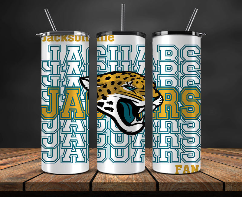 Jacksonville Jaguars Tumbler, Jaguars Tumbler 20oz ,NFL Football 20oz PUG- 49