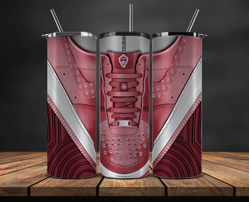 Colorado Rapids Tumbler Wrap, MLS Sneakers Tumbler Wrap 50