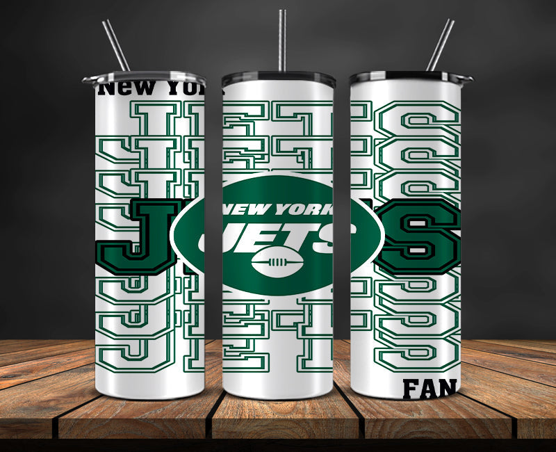 New York Jets Tumbler, NY Jets Tumbler 20oz ,NFL Football 20oz PUG- 50