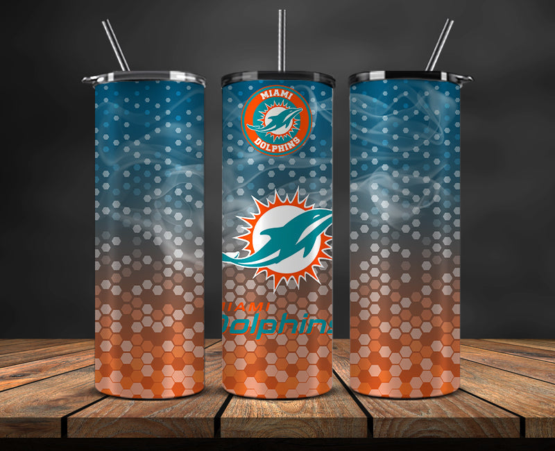 Dolphins Tumbler 20oz , Football Tumbler 20oz LUS-, Nfl Smoke Tumbler 20oz LUS-53