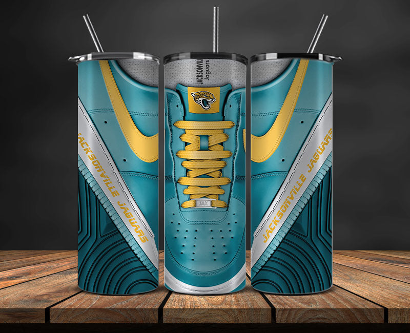 Jacksonville Jaguars Tumbler Wrap, NFL Sneaker Tumbler Wrap 58