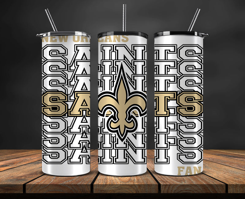 New Orleans Saints Tumbler, Saints Tumbler 20oz ,NFL Football 20oz PUG- 58
