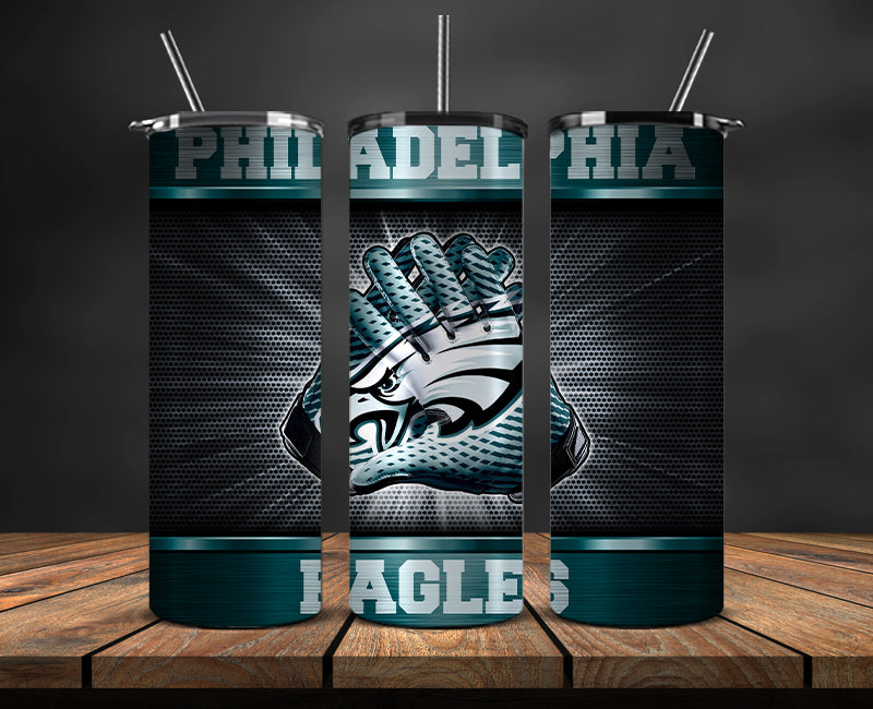 Philadelphia Eagles Tumbler, EaglesLogo Tumbler 20oz ,NFL Football 20oz LUG- 59