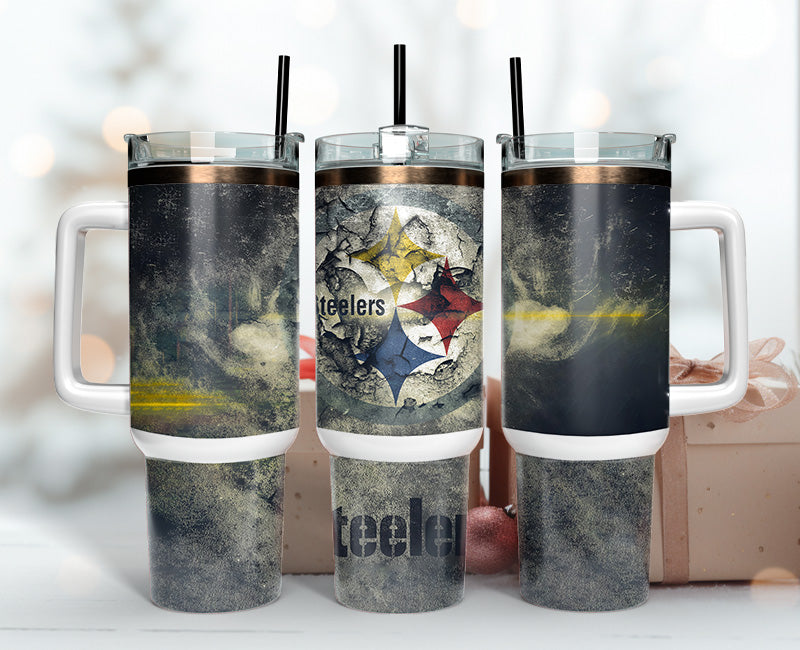 Pittsburgh Steelers Tumbler 40oz Png, 40oz Tumbler Skinny 59