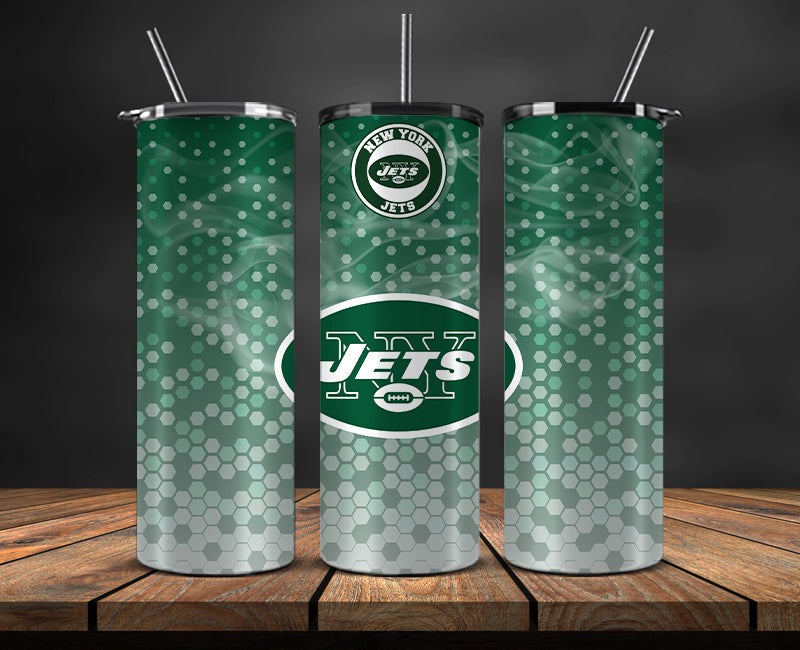 NY Jets Tumbler 20oz , Football Tumbler 20oz LUS-, Nfl Smoke Tumbler 20oz LUS-59