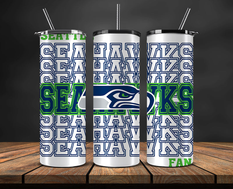 Seattle Seahawks Tumbler, Seahawks Tumbler 20oz ,NFL Football 20oz PUG- 59