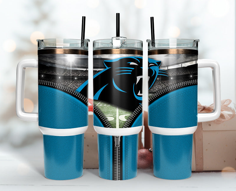 Carolina Panthers 40oz Tumbler,NFL Tumbler 40oz , 40oz Tumbler Sublimation Png , 40oz Tumbler Wrap 38