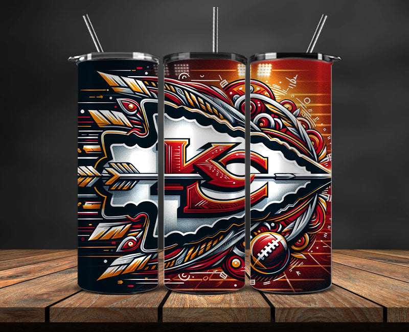 Kansas City Chiefs Super Bowl Tumbler Png, Super Bowl 2024 Tumbler Wrap 30