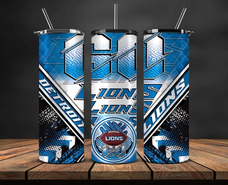 Detroit Lions Football Png , Sport Wrap ,Sport Tumbler Wrap 60