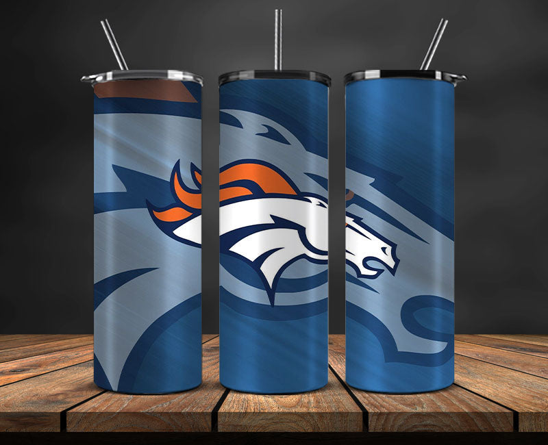 Team Denver Broncos Logo Tumbler 20oz ,NFL Football 20oz LUG- 61