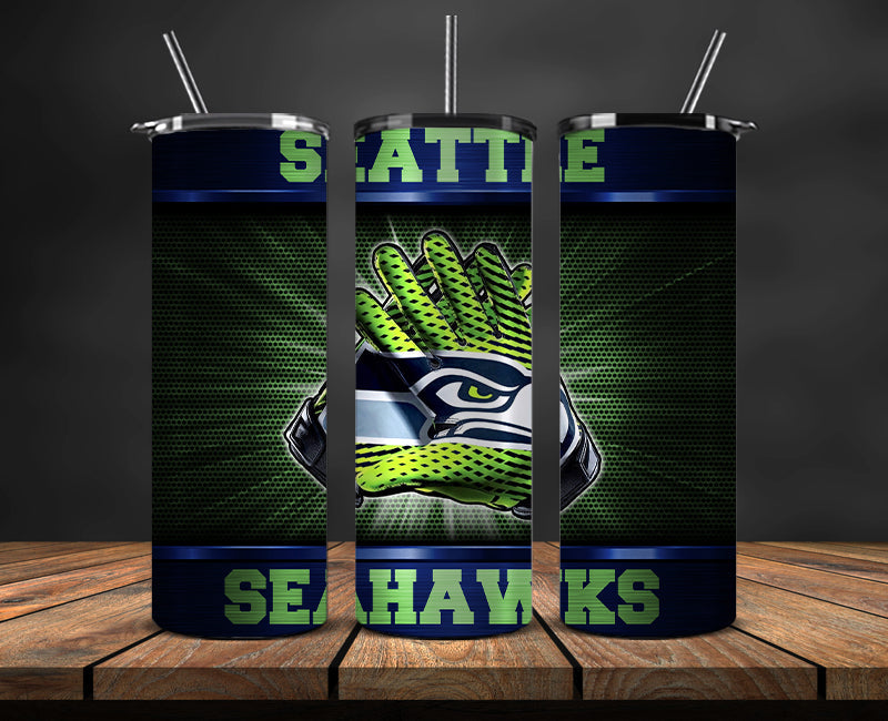 Seattle Seahawks Tumbler, SeahawksLogo Tumbler 20oz ,NFL Football 20oz LUG- 62
