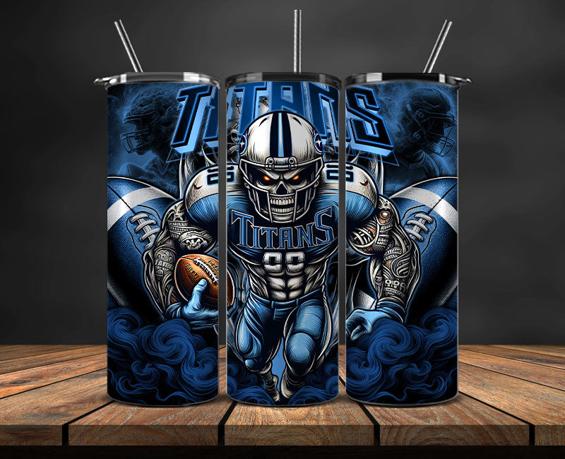 Tennessee Titans Tumbler Wrap, NFL Tumbler By AI, AI Tumbler Wrap 63