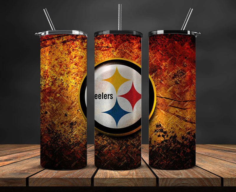 Team Steelers Logo Tumbler 20oz ,NFL Football 20oz LUG- 65