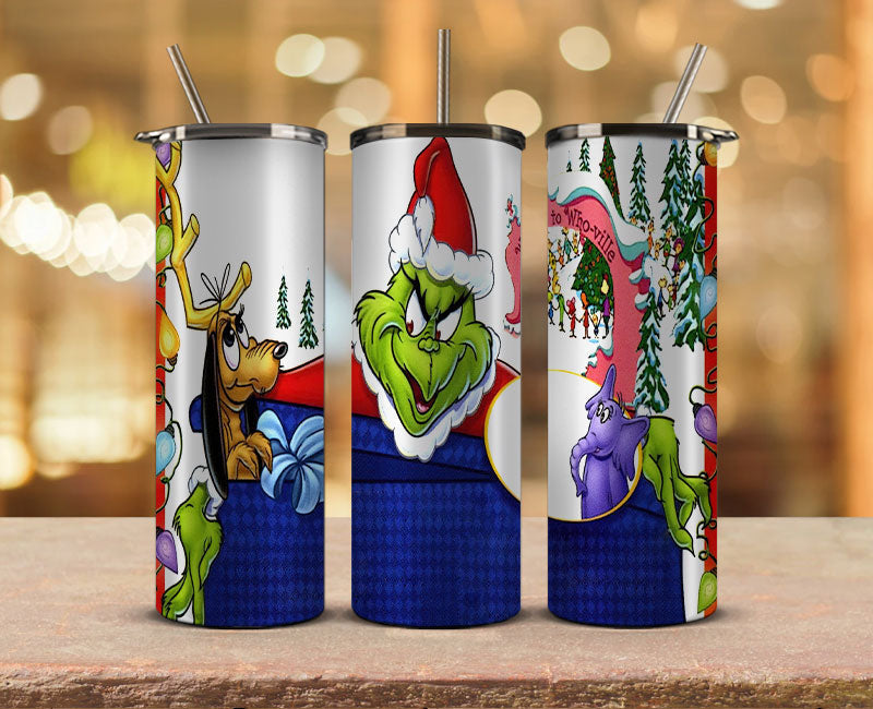 Christmas Tumbler 20oz, NFL Christmas 20oz 66