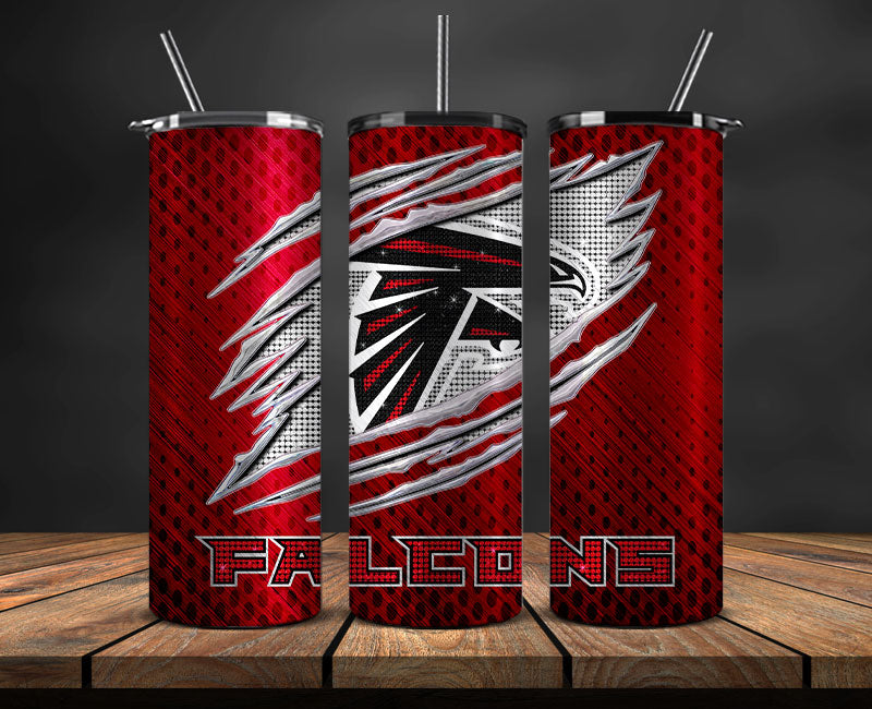 Atlanta Falcons Tumbler 20oz ,Falcons Logo Tumbler 20oz , NFL Football 20oz LUH -66