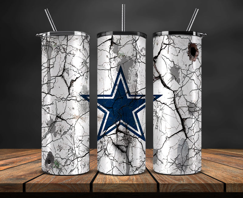 Dallas Cowboys Tumbler, Cowboys Tumbler 20oz ,NFL Football 20oz PUG- 67
