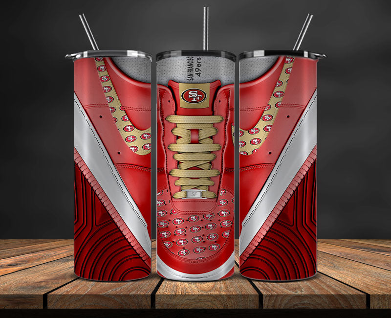 San Francisco 49ers Tumbler Wrap, NFL Sneaker Tumbler Wrap 67