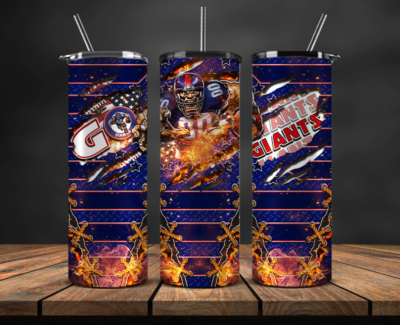 New York Giants Tumbler, NY Giants Logo, NFL, NFL Teams, NFL Logo, NFL Football Png 68