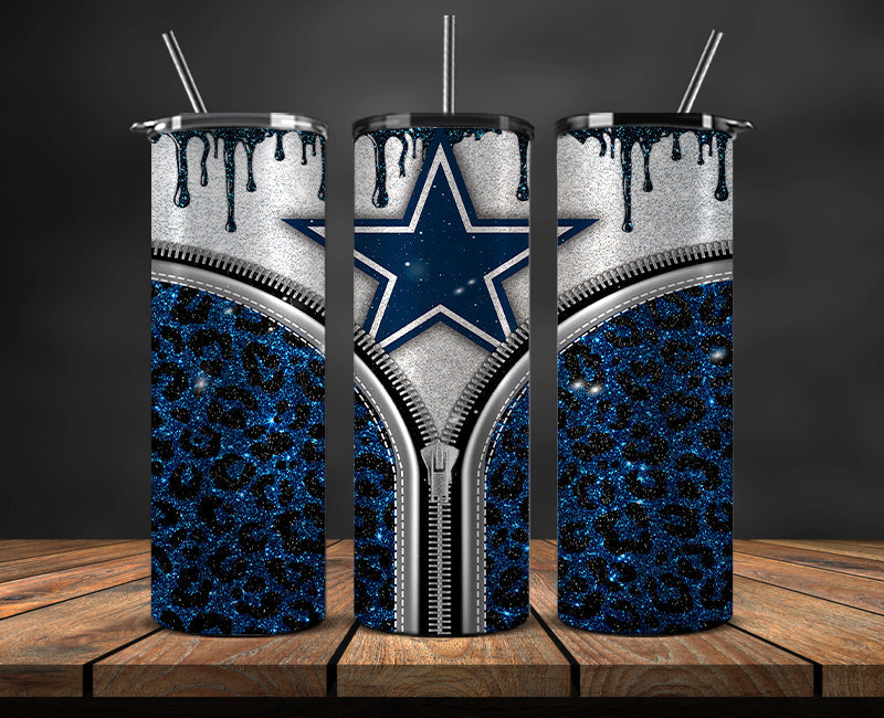 Dallas Cowboys Tumbler, Cowboys Tumbler 20oz ,NFL Football 20oz PUG- 68