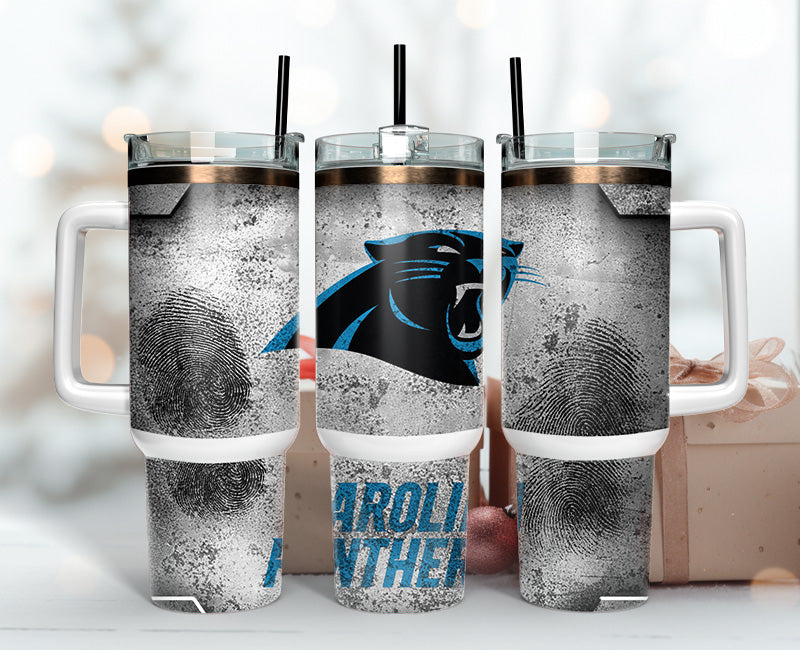 Carolina Panthers Tumbler 40oz Png, 40oz Tumbler Skinny 69
