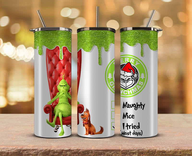 Christmas Tumbler 20oz, NFL Christmas 20oz 06