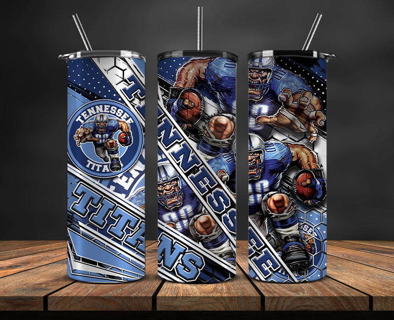 Titans Football Tumbler 20oz , Football Tumbler 20oz ,Sport Tumbler 20oz LUD- 06