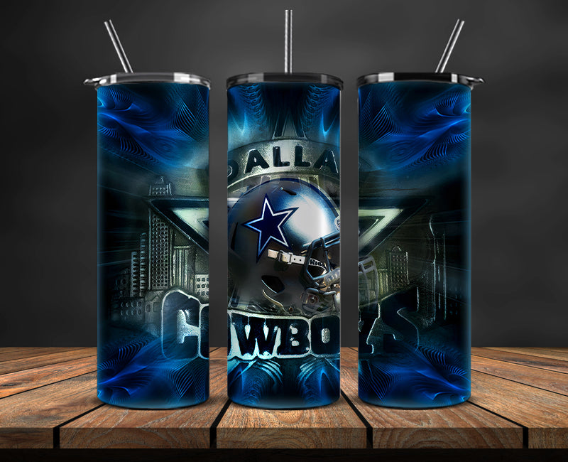 Dallas Cowboys Tumbler, Cowboys Tumbler 20oz ,NFL Football 20oz PUG- 71
