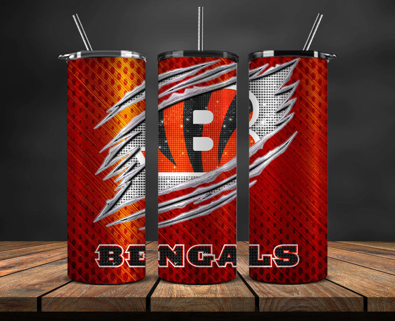 Cincinnati Bengals Tumbler 20oz ,Bengals Logo Tumbler 20oz , NFL Football 20oz LUH -71