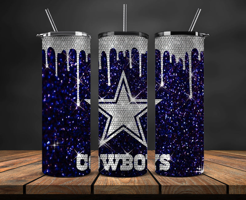 Dallas Cowboys Tumbler, Cowboys Tumbler 20oz ,NFL Football 20oz PUG- 76