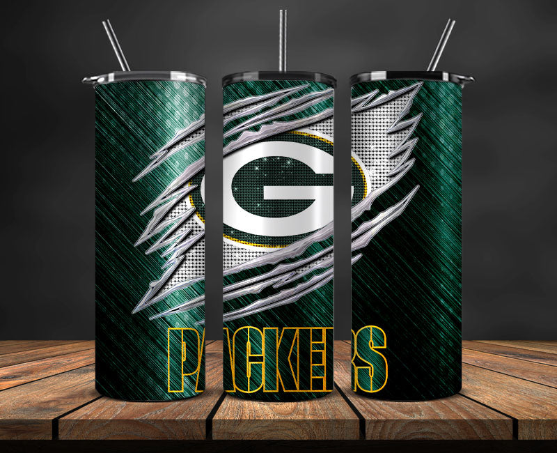 Green Bay Packers Tumbler 20oz ,Packers Logo Tumbler 20oz , NFL Football 20oz LUH -76