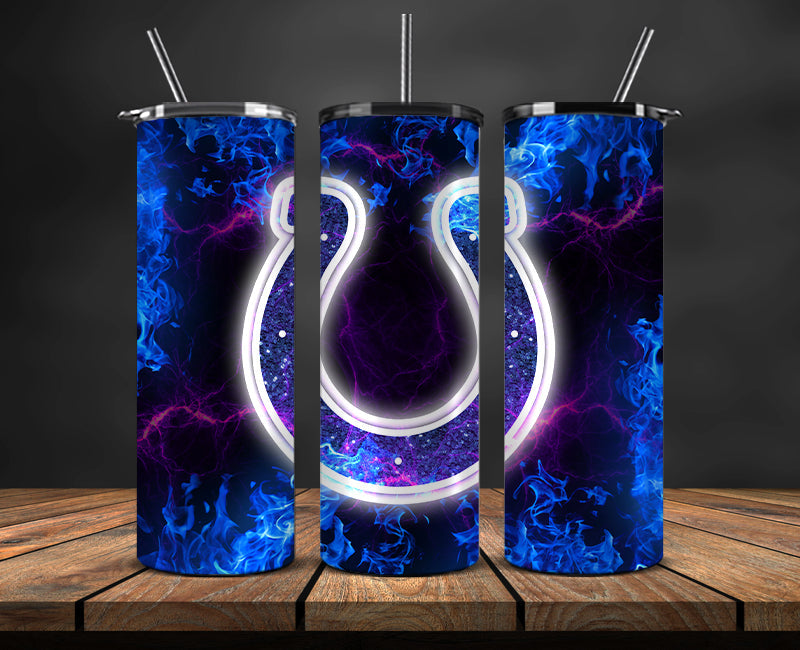 Indianapolis Colts Tumbler, Colts Logo Tumbler 20oz ,NFL Season 2023 LUF- 77
